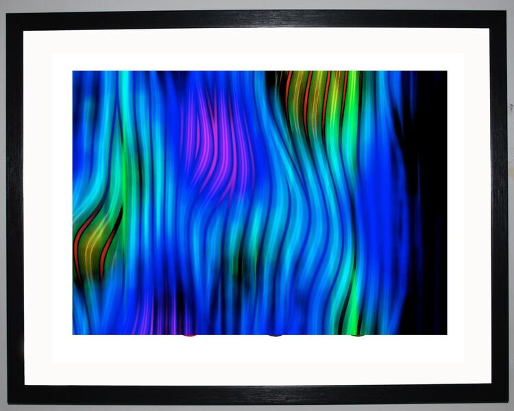 Curves Framed Art Print by Chris Sabian