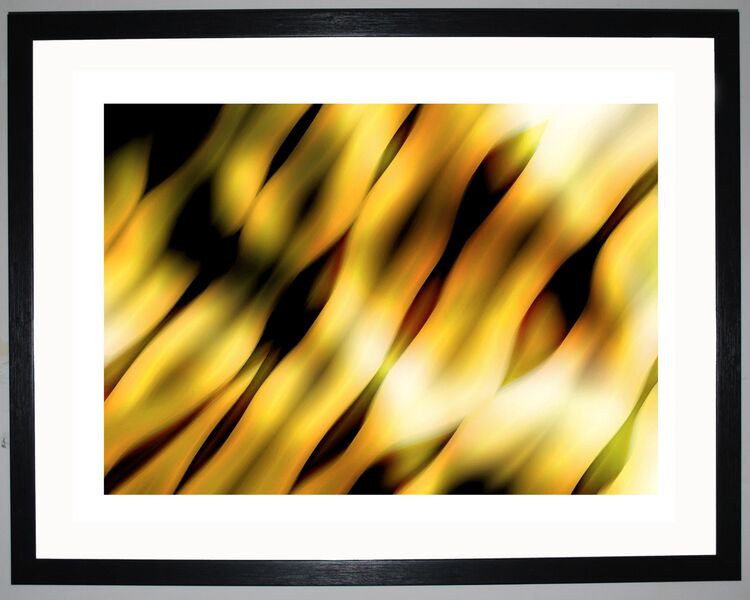 Fire Framed Art Print by Chris Sabian
