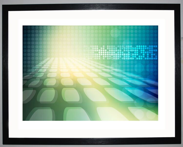 Footprint Framed Art Print by Chris Sabian