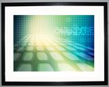 Footprint Framed Art Print by Chris Sabian