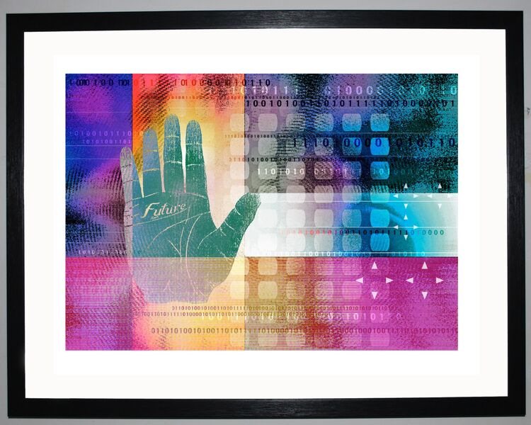 Future Framed Art Print by Chris Sabian