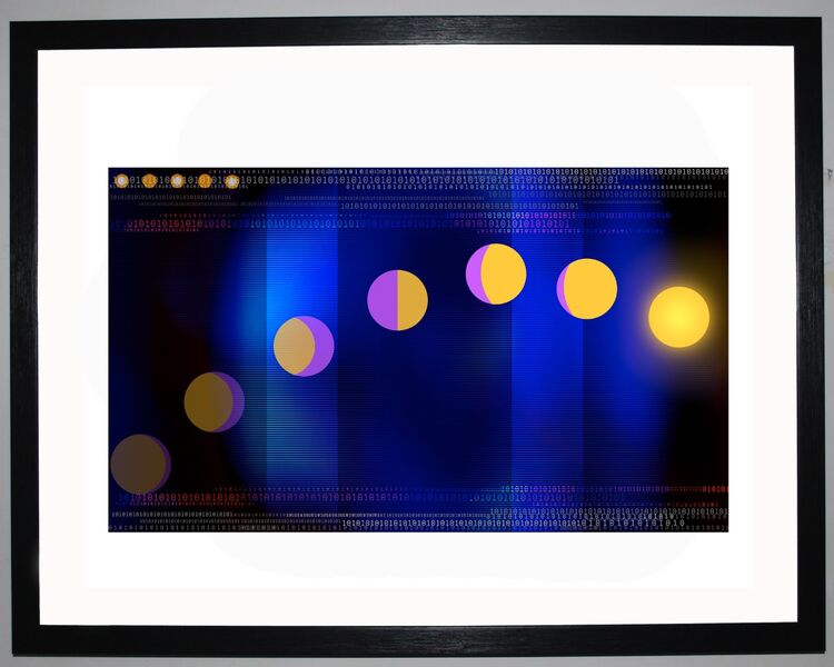 Galactic Framed Art Print by Chris Sabian