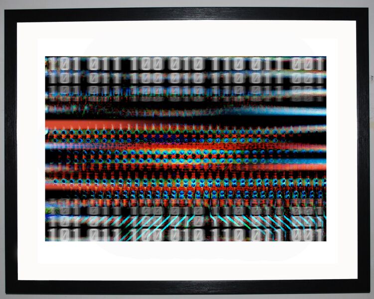 Keyboard Framed Art Print by Chris Sabian