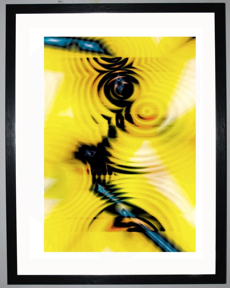 Ripples Framed Art Print by Chris Sabian