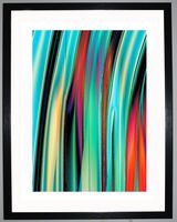 Stripes Framed Art Print by Chris Sabian