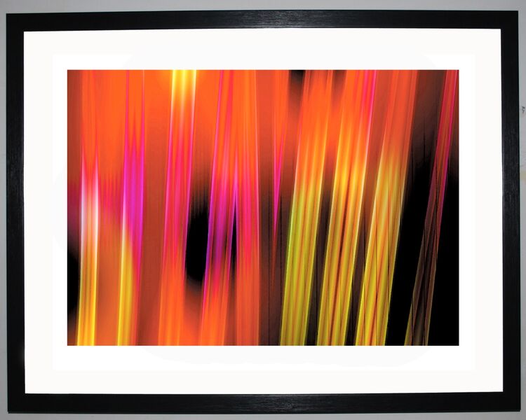 Vertical Framed Art Print by Chris Sabian