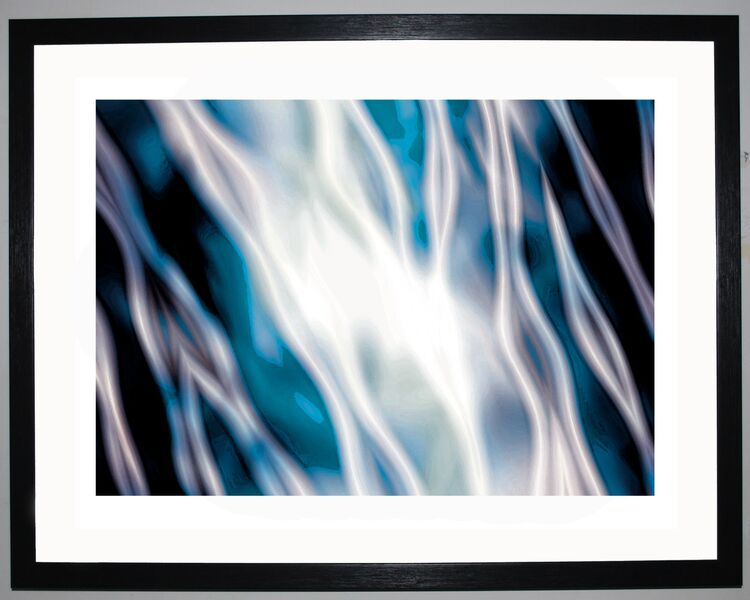 Waves Framed Art Print by Chris Sabian