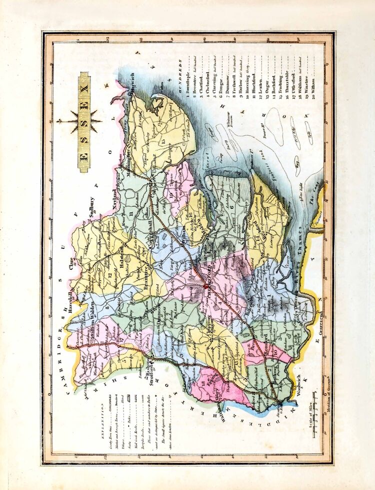 Essex Framed Art Print by George Ellis