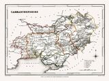 Carmarthenshire Framed Art Print by Samuel Lewis