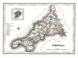 Cornwall Framed Art Print by Samuel Lewis