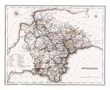Devon Framed Art Print by Samuel Lewis
