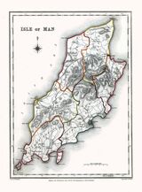 Isle of Man Framed Art Print by Samuel Lewis