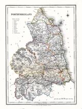 Northumberland Framed Art Print by Samuel Lewis