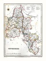 Oxfordshire Framed Art Print by Samuel Lewis