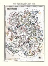 Shropshire Framed Art Print by Samuel Lewis