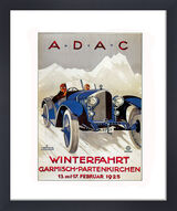 ADAC Framed Art Print by Vintage Cars