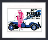 Foire D'Angers Framed Art Print by Vintage Cars
