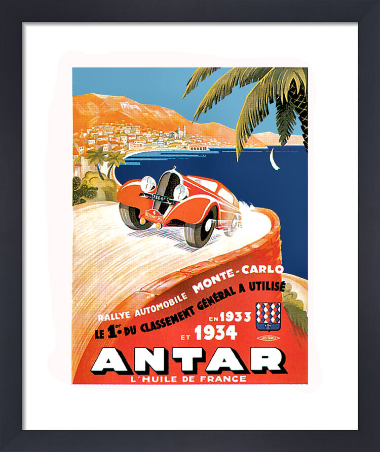 Antar Framed Art Print by Vintage Cars