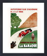 Automobile Club D'Auvergne Framed Art Print by Vintage Cars