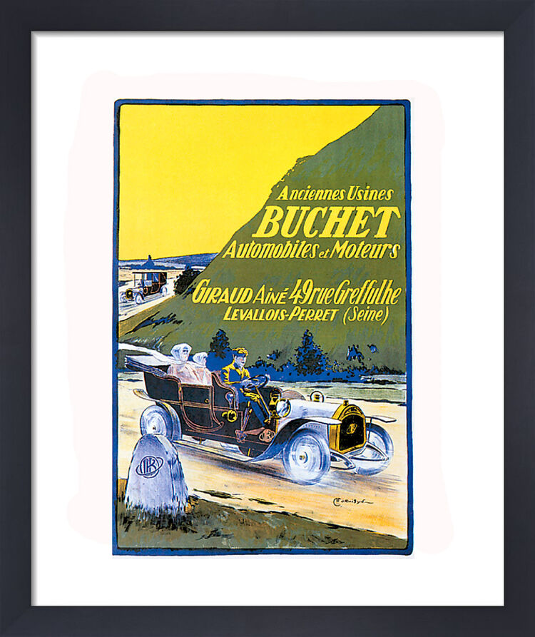 Buchet Framed Art Print by Vintage Cars