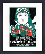 Campionato Italiano Framed Art Print by Vintage Cars