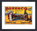 Darracq Framed Art Print by Vintage Cars