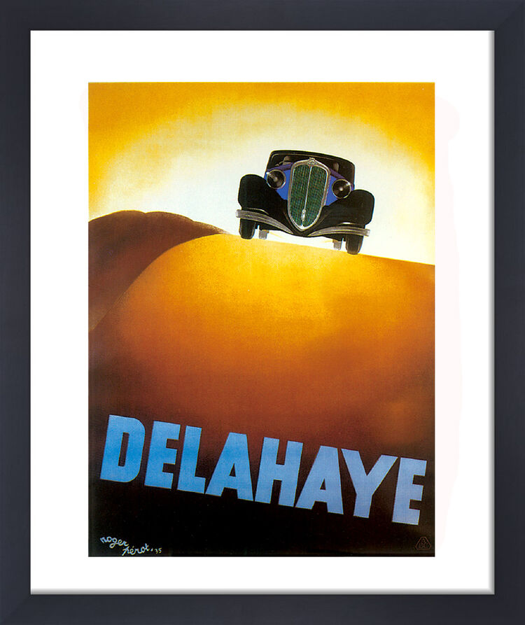 Delahaye Framed Art Print by Vintage Cars