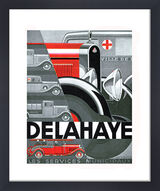 Delahaye Framed Art Print by Vintage Cars