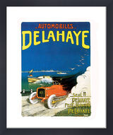 Delahaye Framed Art Print by Vintage Cars