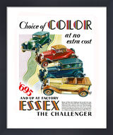 Essex the Challenger Framed Art Print by Vintage Cars