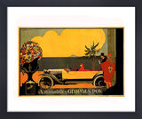 Automobiles Georges Roy Framed Art Print by Vintage Cars