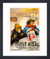 Huile Rigal Framed Art Print by Vintage Cars