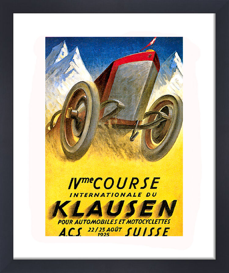 Internationale Du Klausen Framed Art Print by Vintage Cars