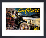 Luc Court Framed Art Print by Vintage Cars