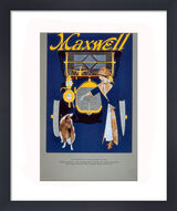 Maxwell Framed Art Print by Vintage Cars