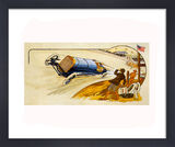 Racing Car Framed Art Print by Vintage Cars