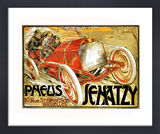 Senatzy Framed Art Print by Vintage Cars