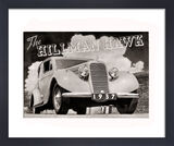 The Hillman Hawk 1937 Framed Art Print by Vintage Cars