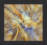 Pari Passu Original mixed media artwork on metal by Claire Woolhead