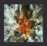 From the Fire Original mixed media artwork on metal by Claire Woolhead