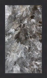 Monochrome Movement Original mixed media artwork on metal by Claire Woolhead