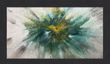 Organic Bloom Original mixed media artwork on metal by Claire Woolhead