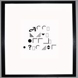All You Need Is Love Framed Art Print Using Calligraphy