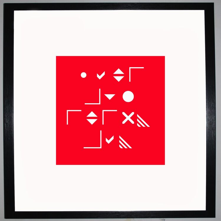 Have Fun Everyday Framed Art Print Using Calligraphy