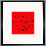 I Like You For Who you Are Framed Art Print Using Calligraphy