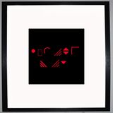 I Like You Framed Art Print Using Calligraphy