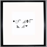 I Like You Framed Art Print Using Calligraphy