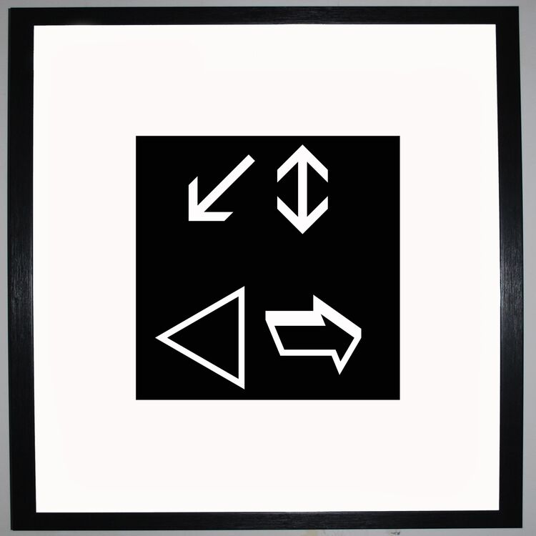 Love Framed Art Print Using Calligraphy