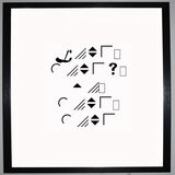 Love Loves to Love Love Framed Art Print Using Calligraphy