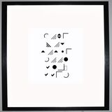 Love You to the Moon and Back Framed Art Print Using Calligraphy